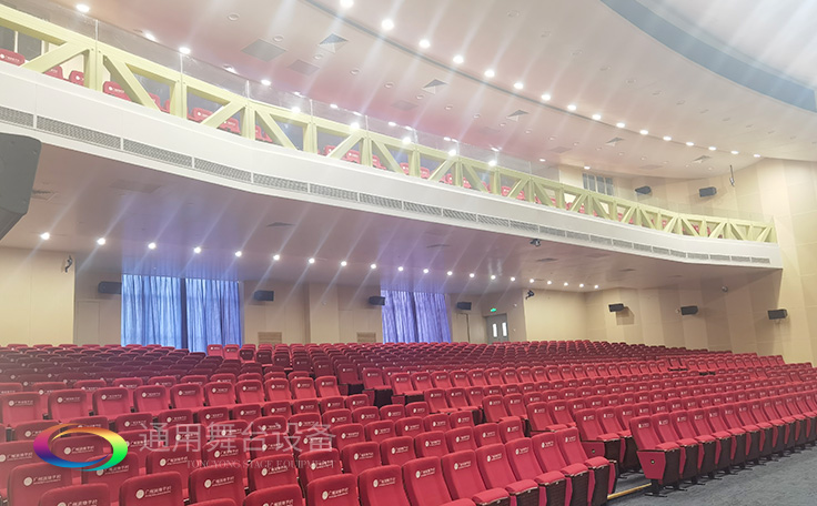 廣州雅源學(xué)校舞臺(tái)阻燃幕布、舞臺(tái)座椅、舞臺(tái)燈光、舞臺(tái)音響效果展示
